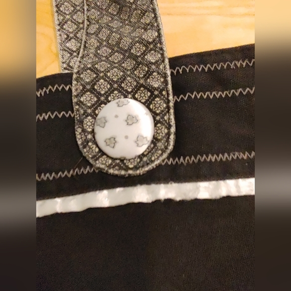 Billabong Tote Bag Black and Grey - Picture 3 of 9